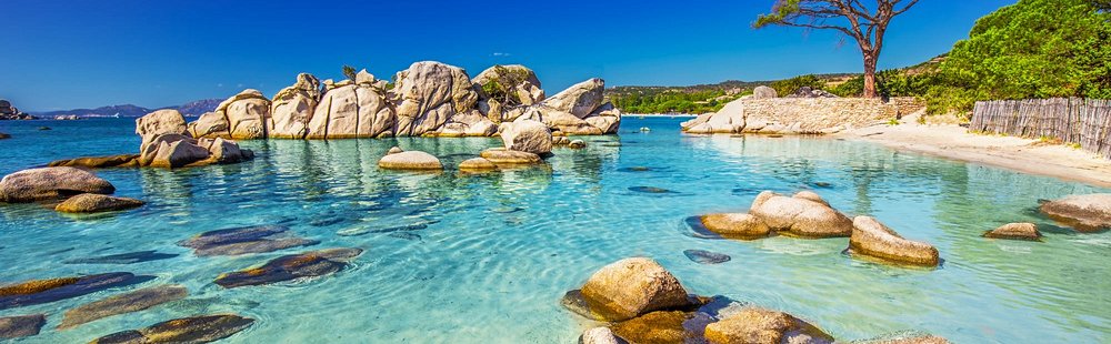 La plage de Palombaggia, Porto Vecchio