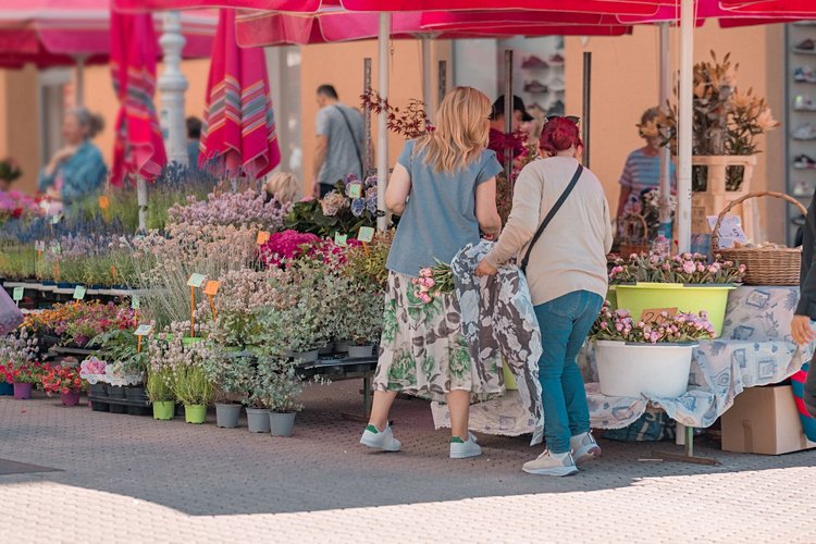 Le marché de Dolac