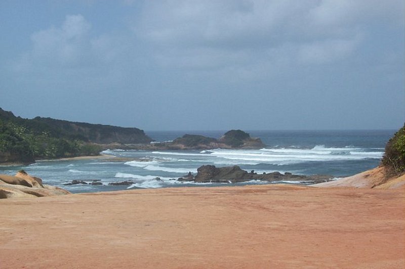 plage Pointe Baptiste et les Red Rocks