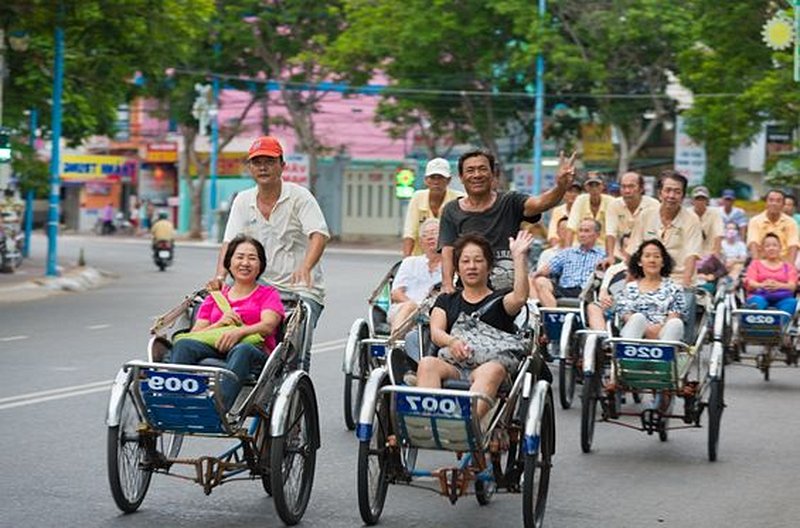 Faire une balade en cyclo-pousse