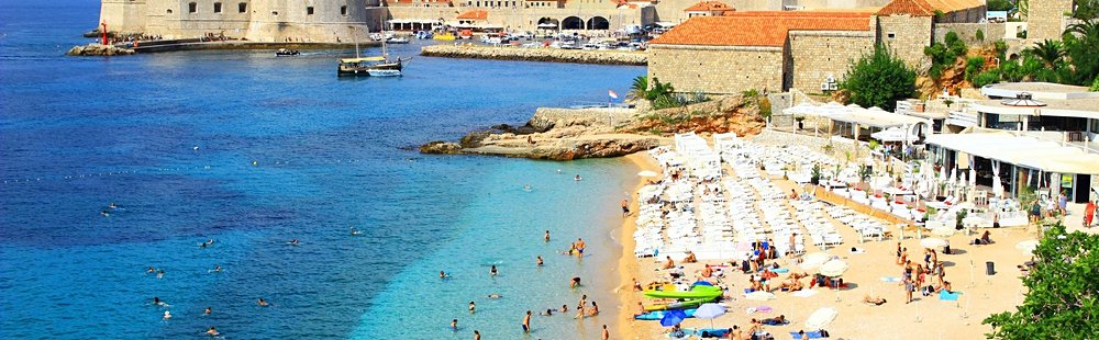 Plage de Banje Beach, Dubrovnik