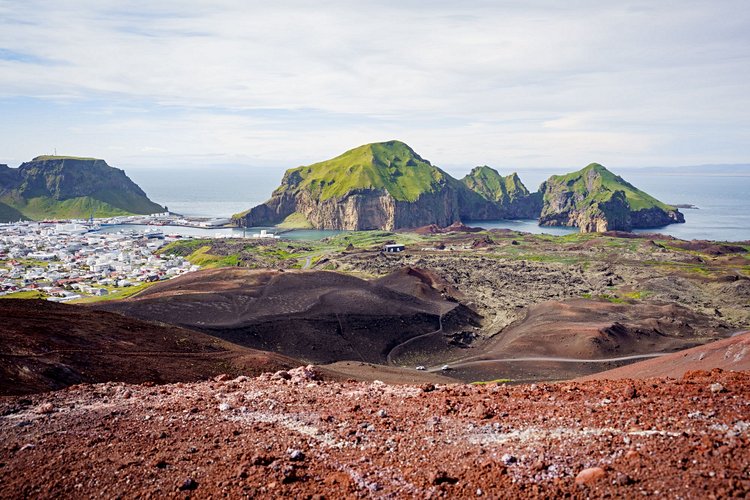 L’Eldfell : un volcan magnifique dans l’archipel des Vestmann