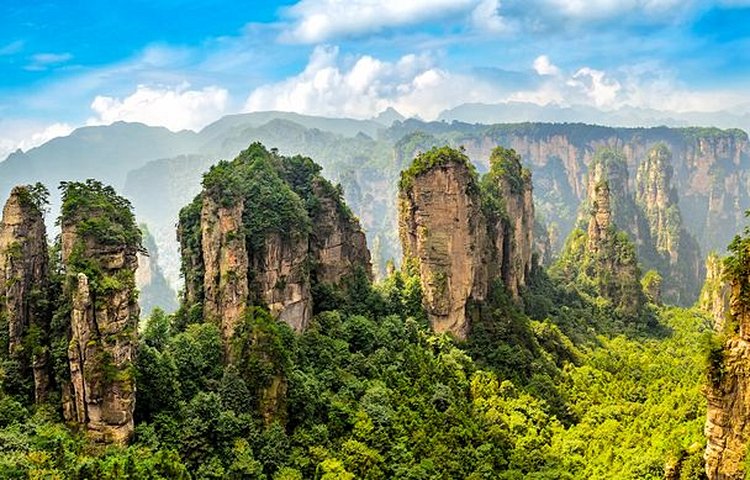 Le parc national Zhangjiajie