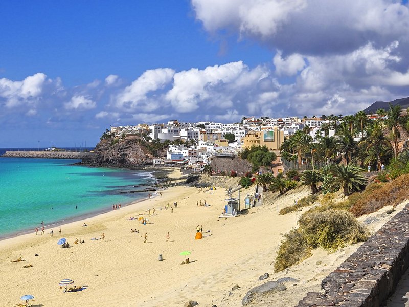 La plage de Morro Jable