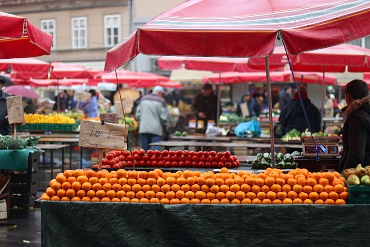 Le marché de Dolac 2