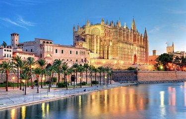 La cathédrale de Palma de Majorque 