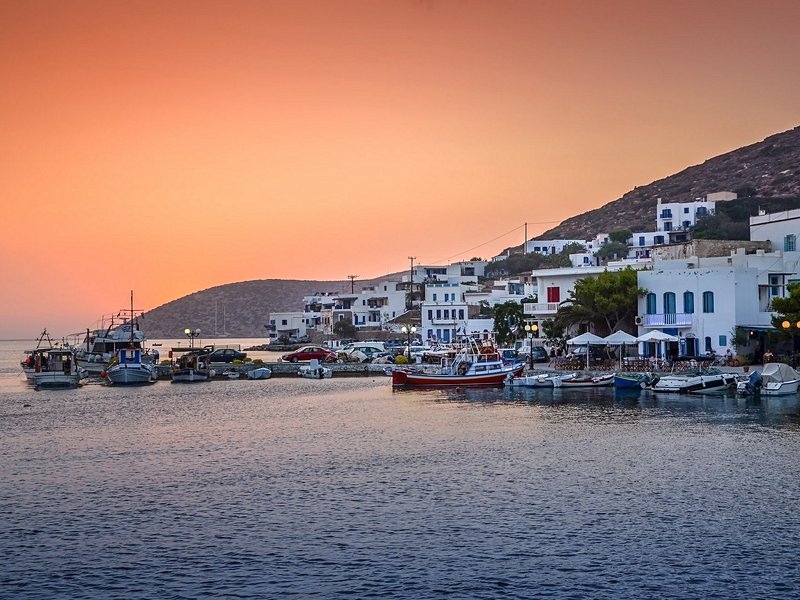 Le port de Katapola