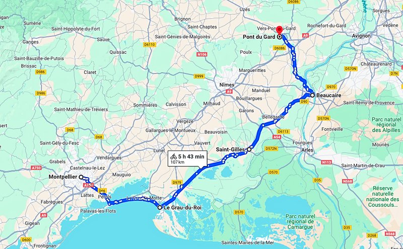 itineraire Camargue 3 jours