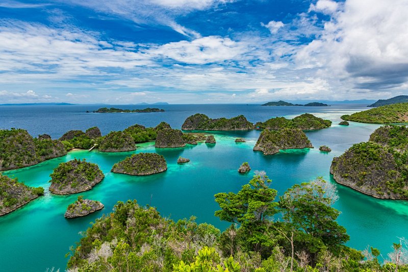 plage Raja Ampat, Papouasie Occidentale