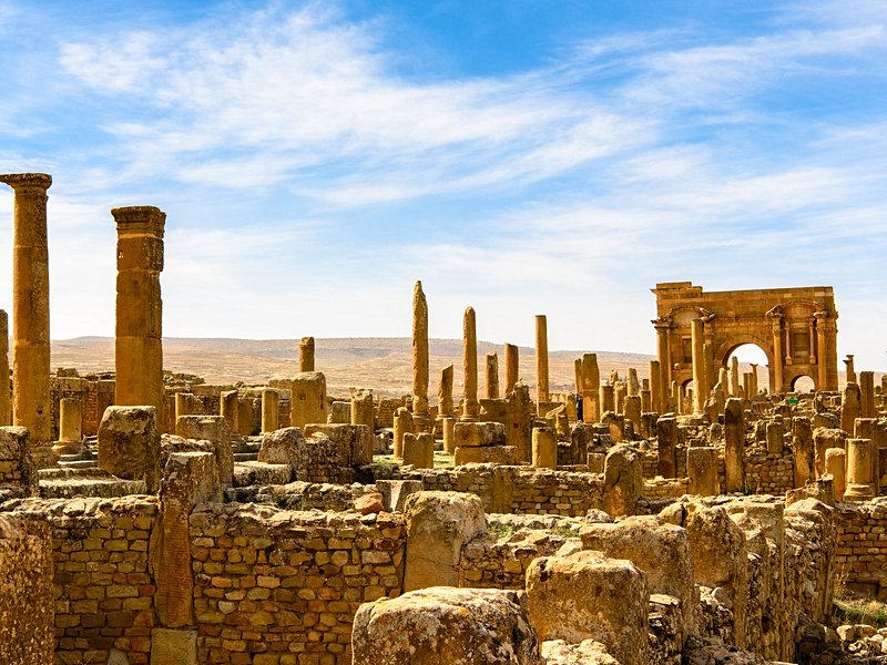 Ruines Romaines Timgad
