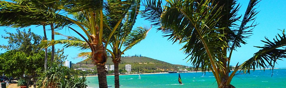 La plage de l'Anse Vata à Nouméa