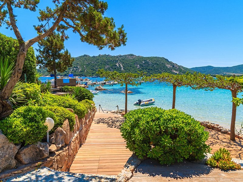 La plage de Santa Giulia