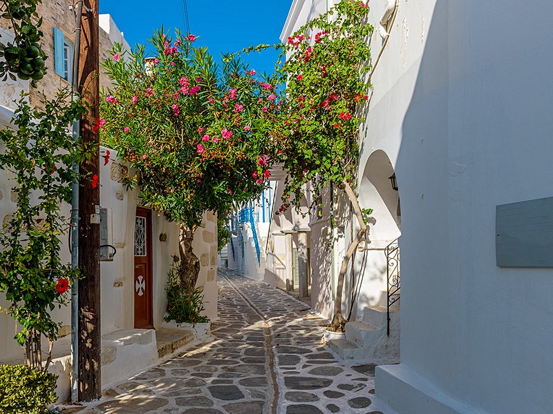 Parikia, la capitale de Paros