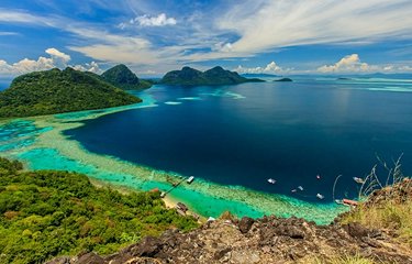 Plage à Sabah