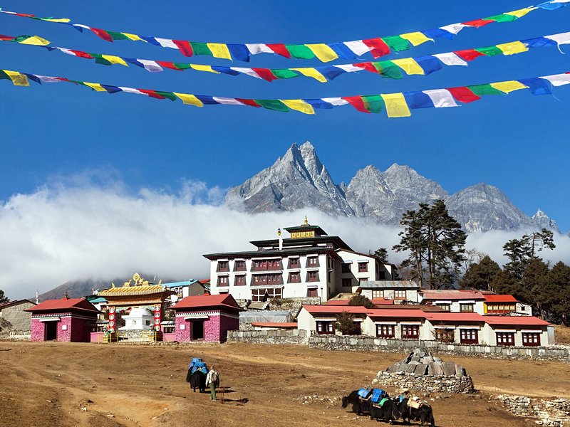 Trek dans la région de l'Everest