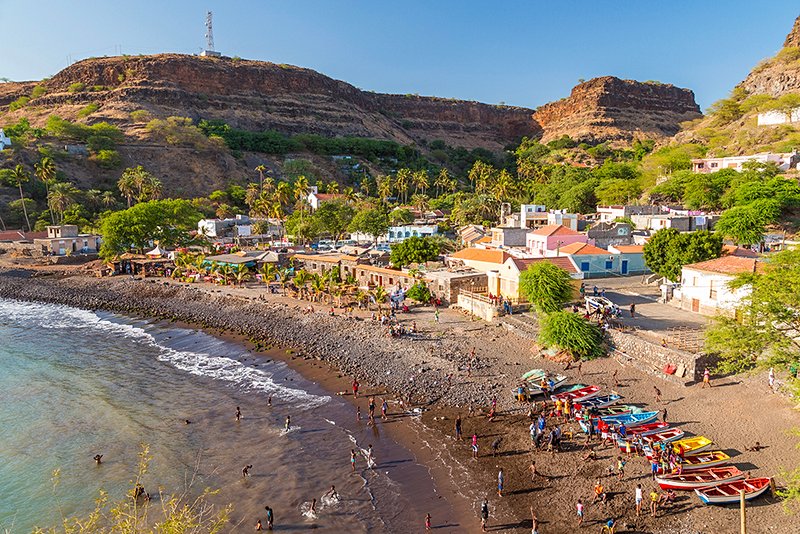 Fouler l'île de Santiago