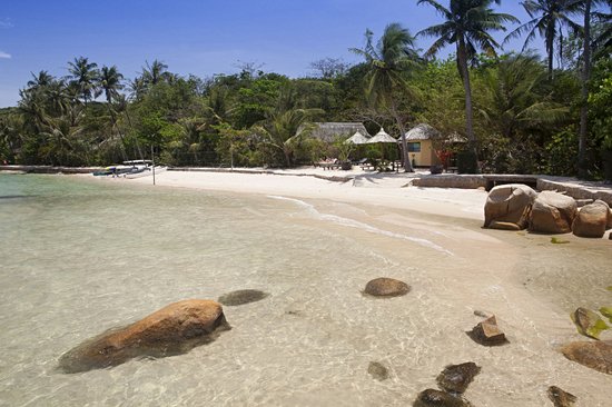 La plage de l’île de la Baleine