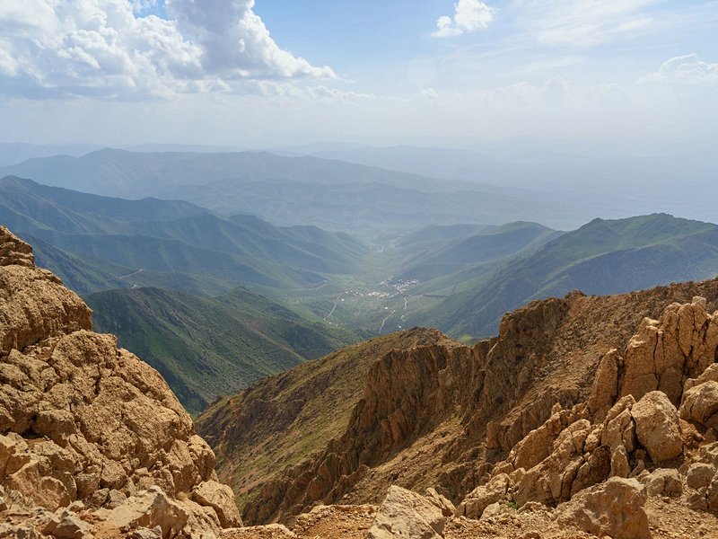 Les montagnes d'Iran
