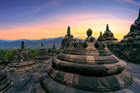 Assister au lever du soleil depuis le sommet du temple de Borobudur