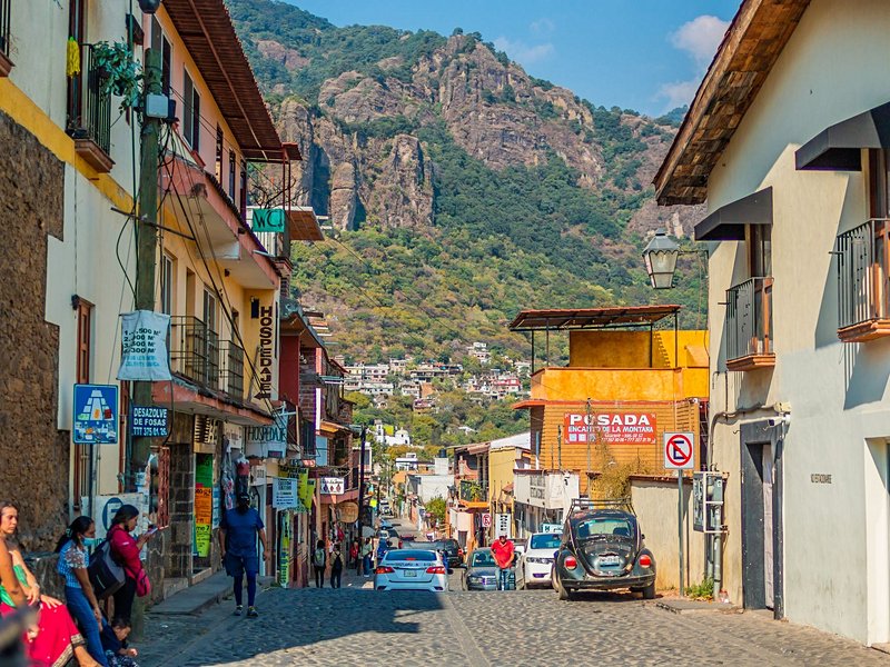 Le village de Tepoztlán