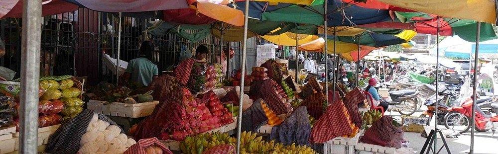 Marché central Phsar Nath