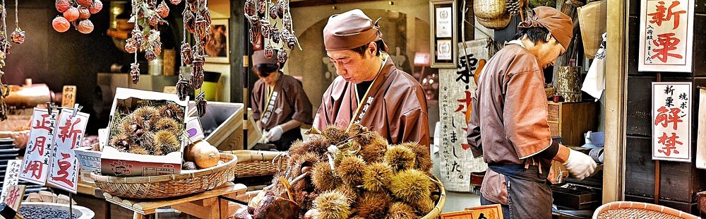 Le marché culinaire de Nishiki
