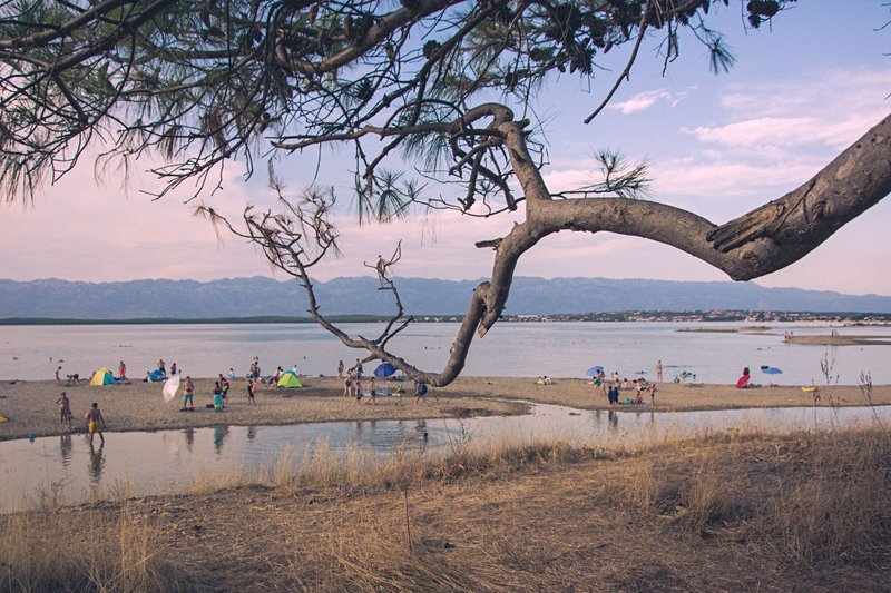 plage Plage de Ninska Laguna, Nin