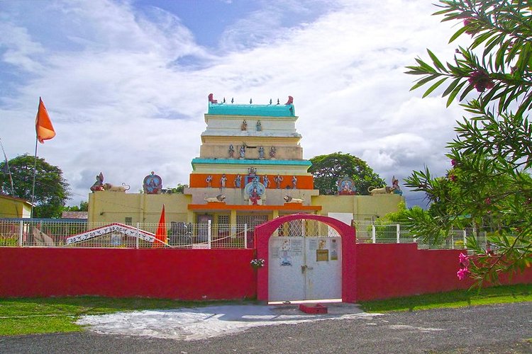 Le temple hindou Changy