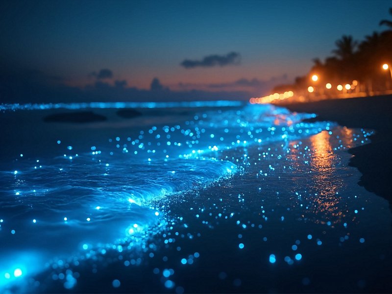 Contempler la bioluminescence