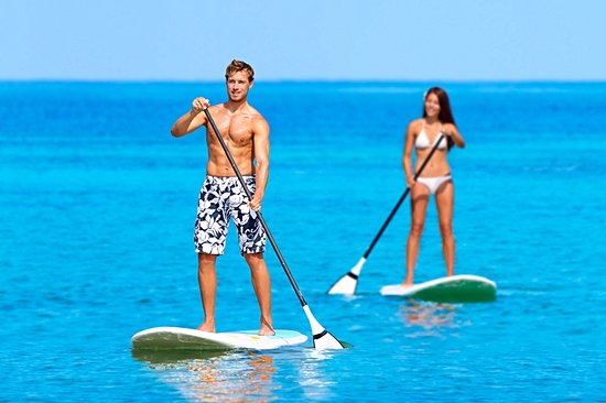 S'exercer au stand-up paddle