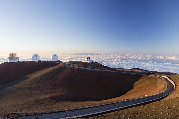 La montée du Mauna Kea