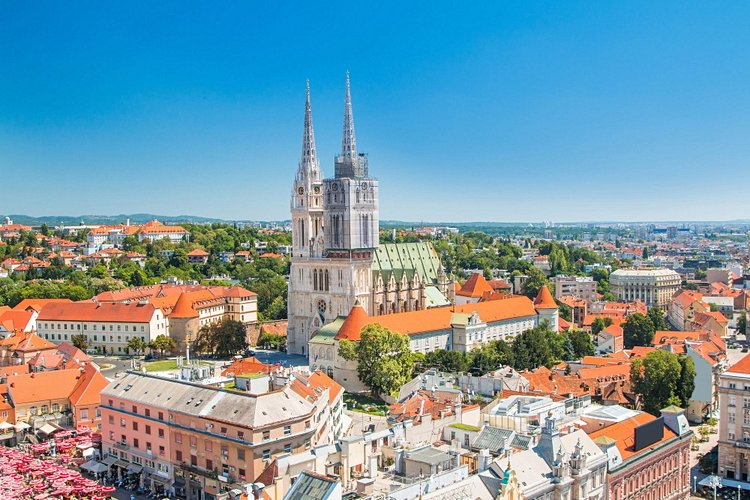 La cathédrale de Zagreb