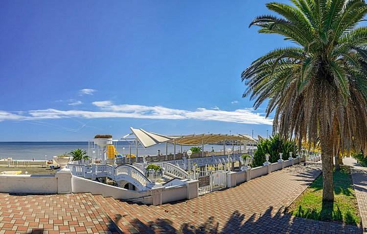 Plage à Sotchi