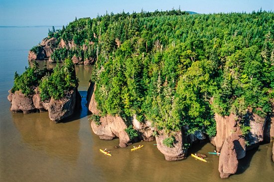 Parc des rochers Hopewell