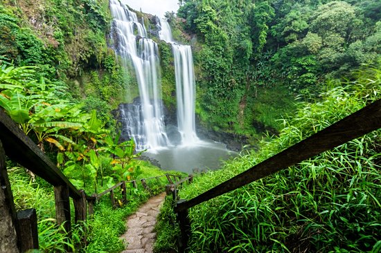 Tad Yuang Waterfall