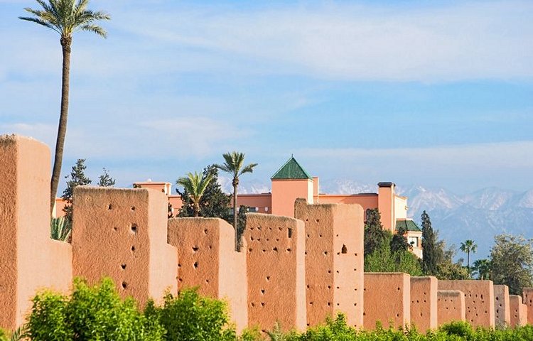 Les remparts de Marrakech