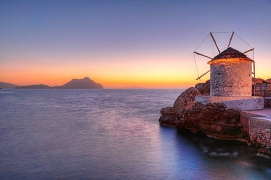 Le port d'Aegiali