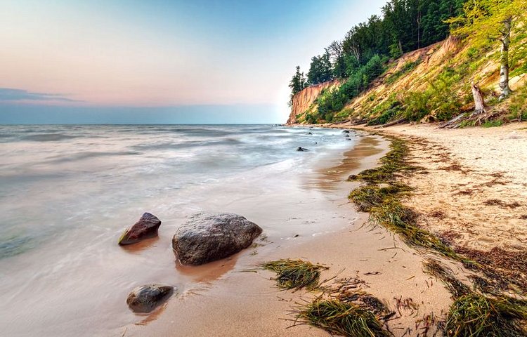 La côte près de Gdynia