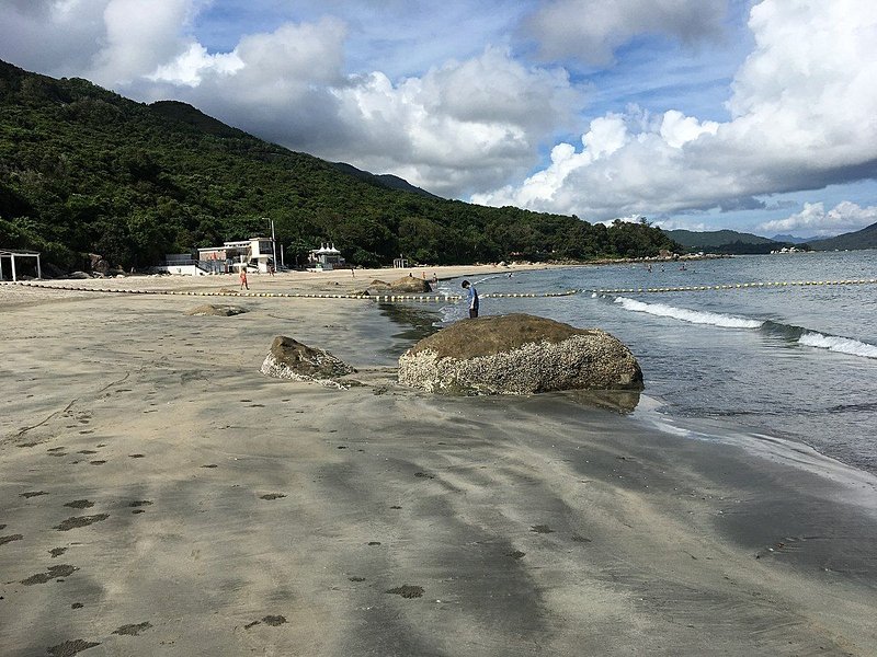 plage Plage de Tong Fuk (Île de Lantau)