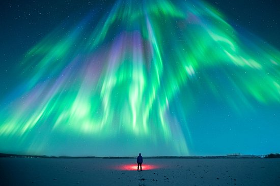 Voir une aurore boréale