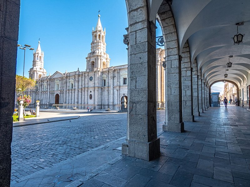 La Plaza de Armas d'arquipa