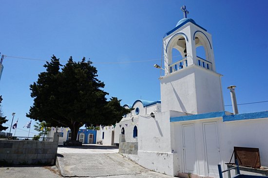 Andimachia, sa forteresse, sa maison traditionnelle et son moulin