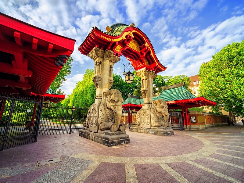Le zoo de Berlin et Tiergarten