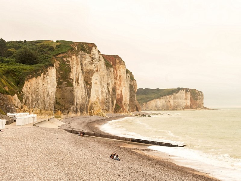 La plage de Quiberville