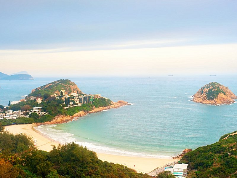 Plage de Shek O (Île de Hong Kong)