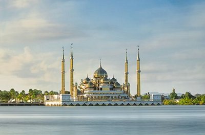La mosquée de Cristal à Kuala Terengganu 