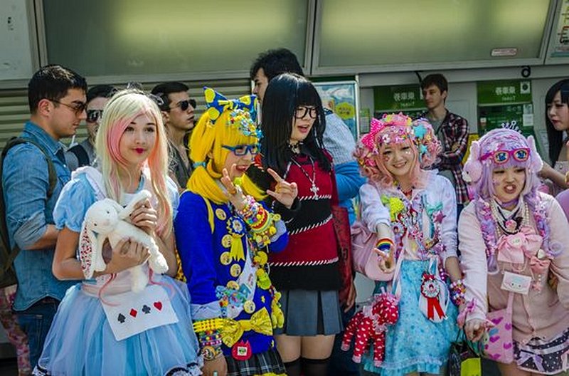 Se balader dans la rue en cosplay
