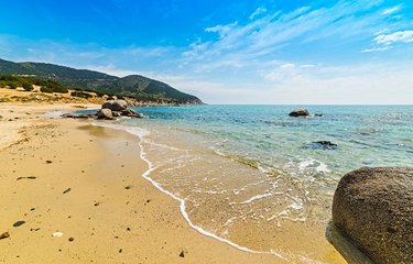 La plage de Porto Sa Ruxi
