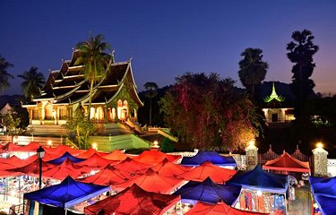 Marché nocturne de Luang Prabang