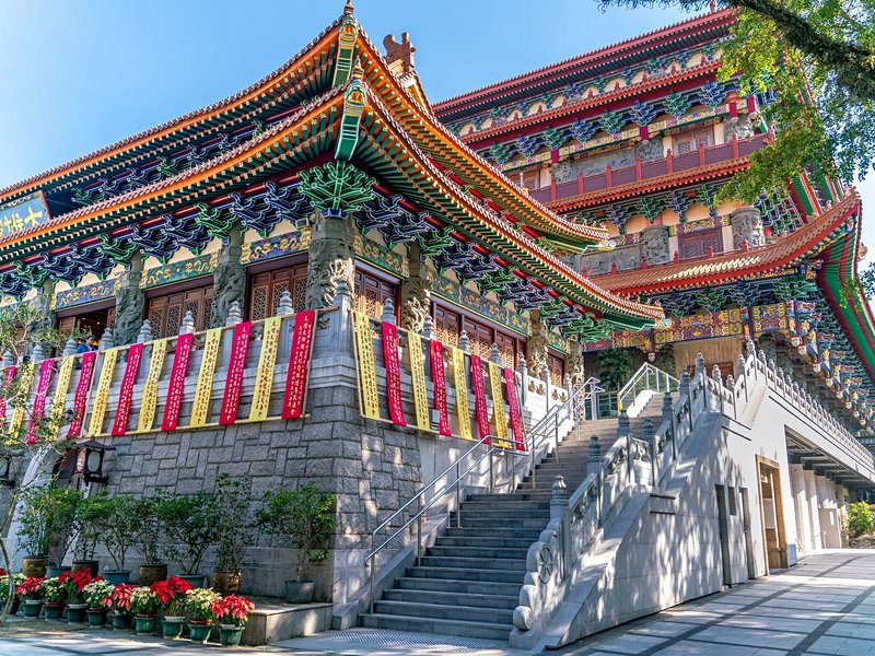 Le monastère de Po Lin et son Bouddha géant